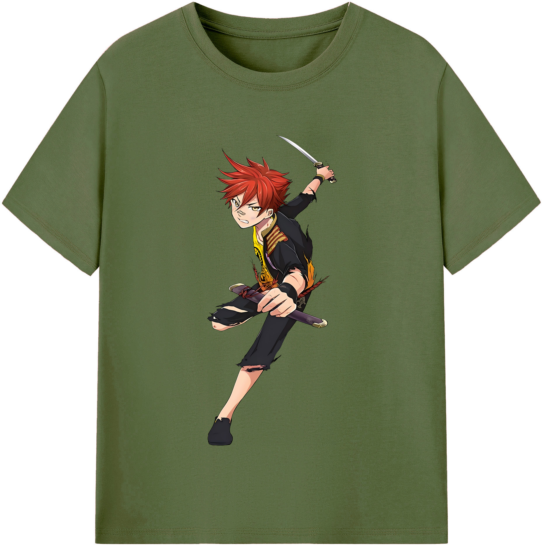 （画像用） 刀剣乱舞 Touken Ranbu 綿100％半袖Tシャツ（フロントプリント）